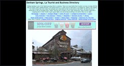 Desktop Screenshot of denhamsprings.info